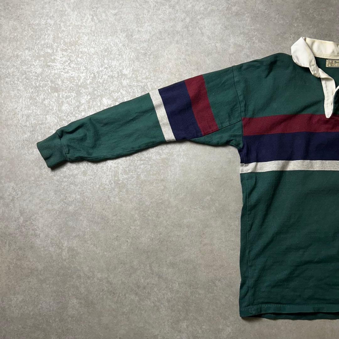 80s USA製 vintage LL Beanラガーシャツ ヴィンテージold