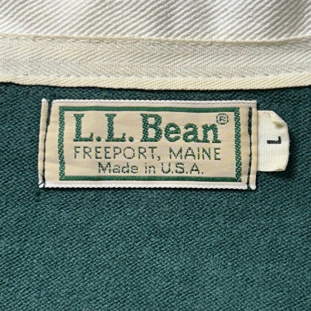 80s USA製 vintage LL Beanラガーシャツ ヴィンテージold