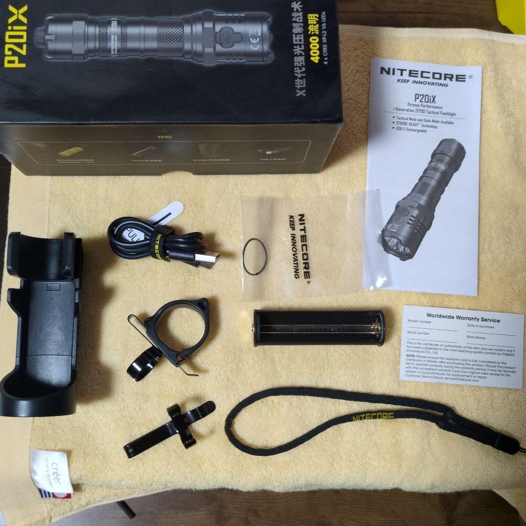 NITECORE P20IX 4000lm｜iシリーズ対応｜美品・動作良好