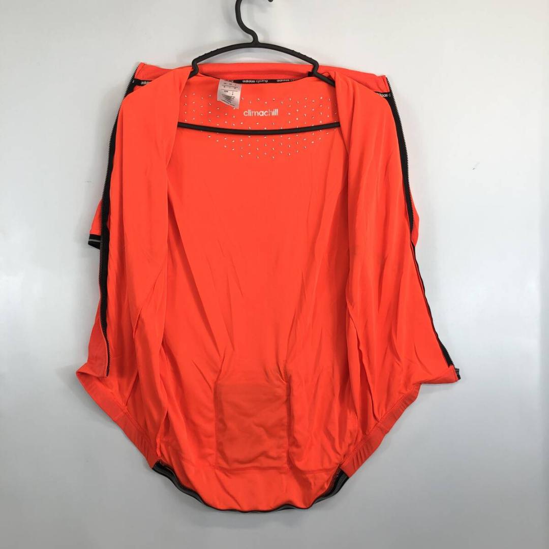 adidas cycling 半袖サイクルジャージ オレンジ O S22609