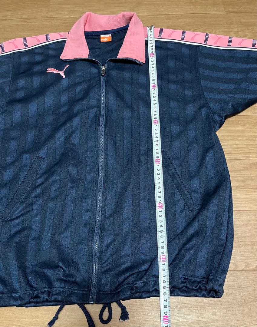土日お値引き❗️【美品】PUMA ジャージ上下セット ネイビー/ピンク