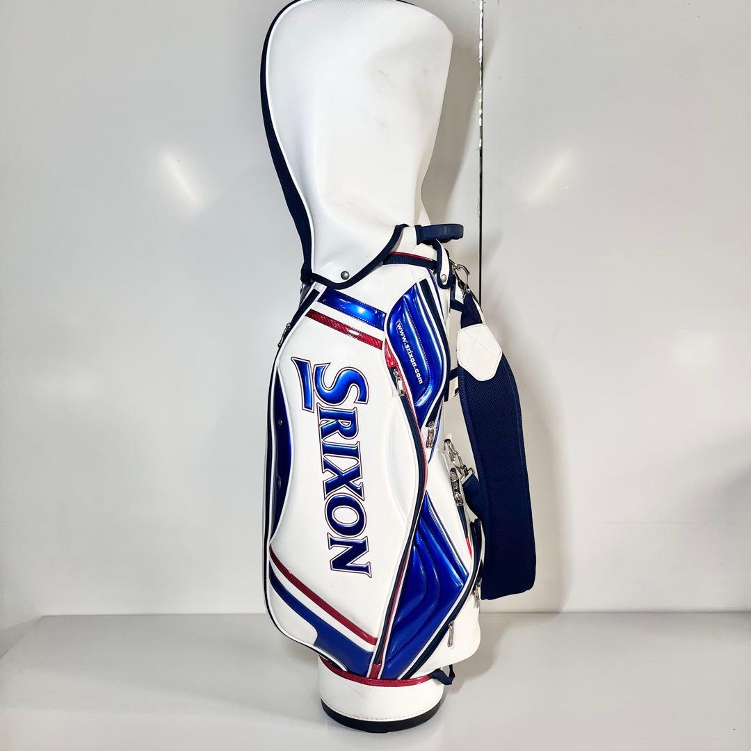 SRIXON スリクソン キャディバッグ ホワイト×ブルー×レッド