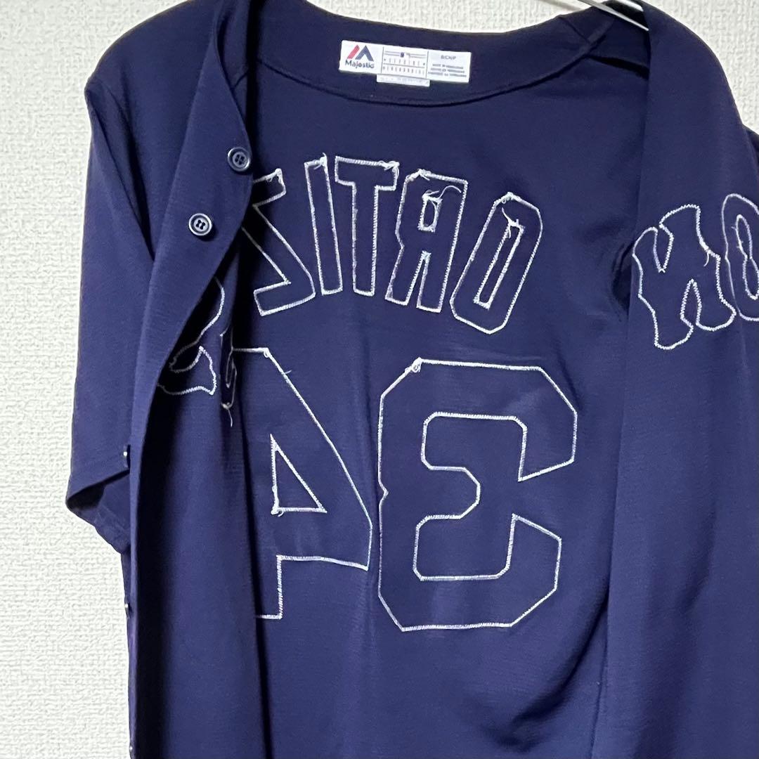 MLB レッドソックス オルティーズ レプリカユニフォーム