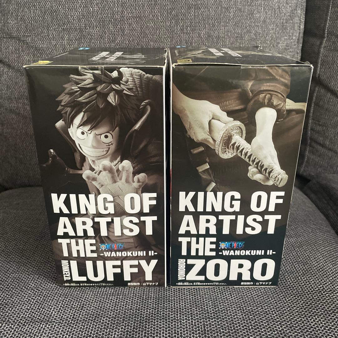 初版ワンピース KING OF ARTIST ルフィ ゾロ セット