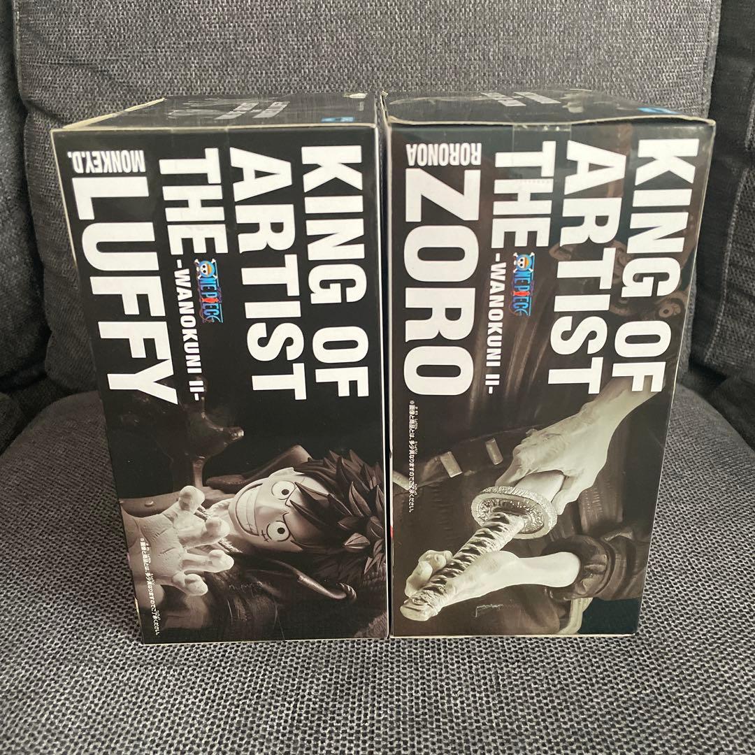 初版ワンピース KING OF ARTIST ルフィ ゾロ セット