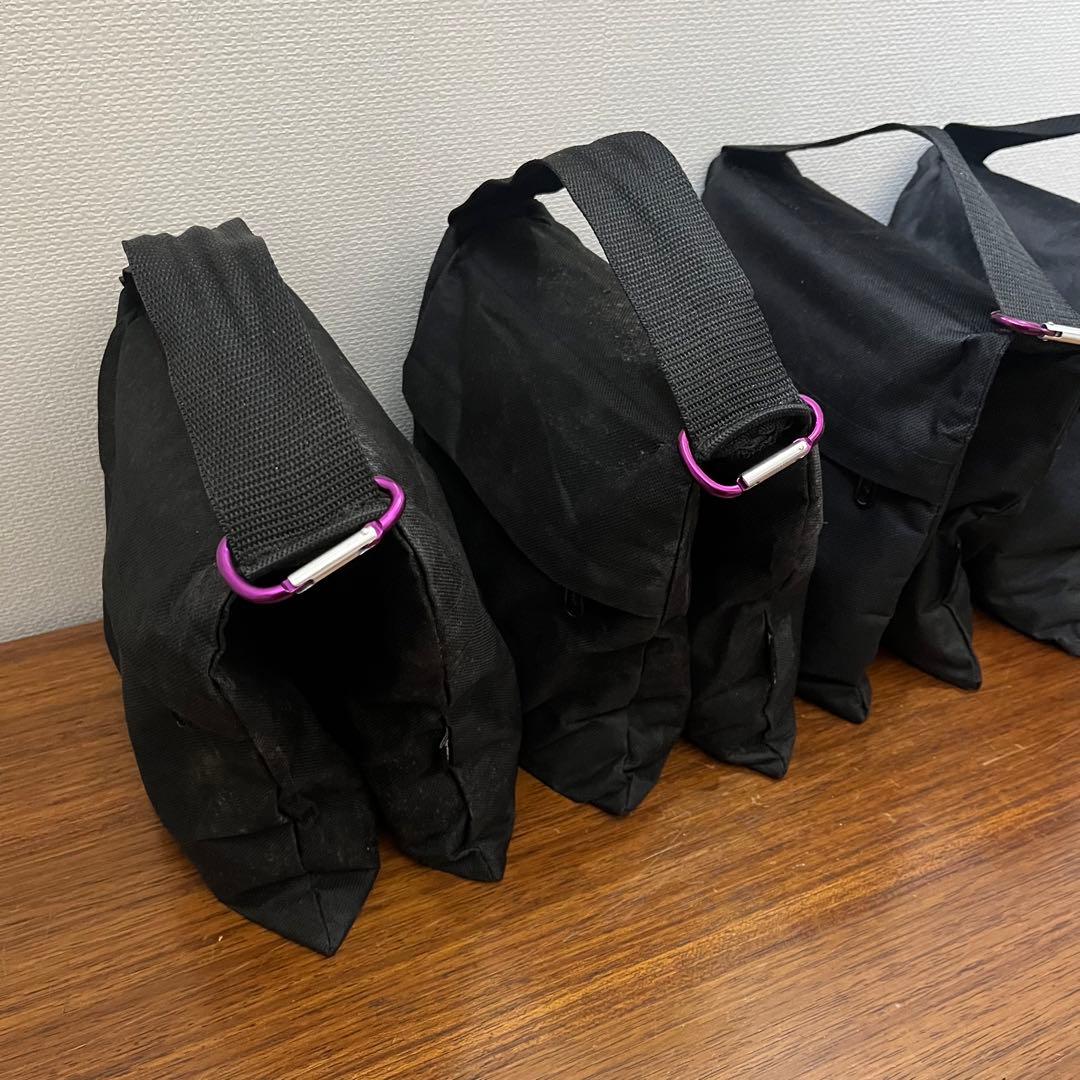 ウエイトバッグ　4個　撮影　キャンプ　パチンコ玉　24kg