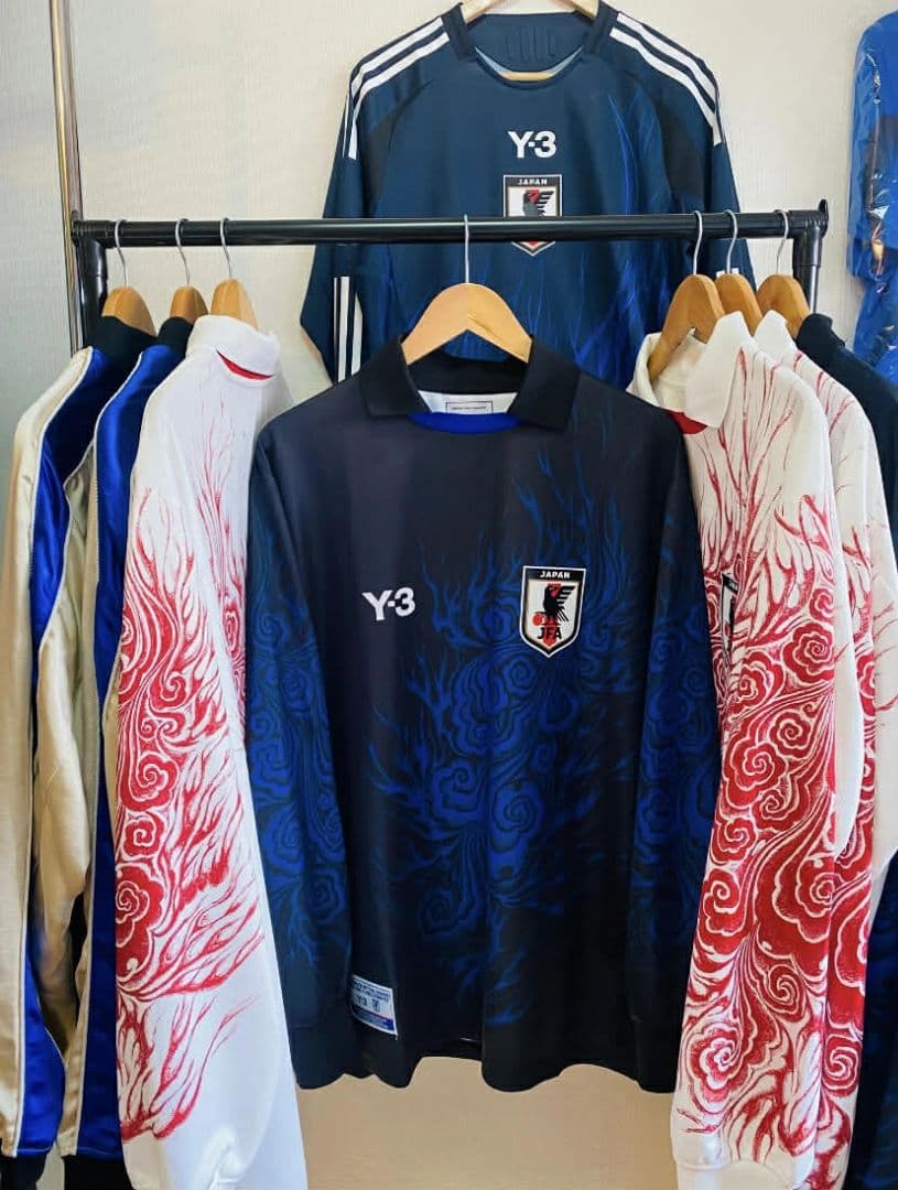 Y-3 サッカー JFA 日本代表 CW 長袖 Tシャツ XL