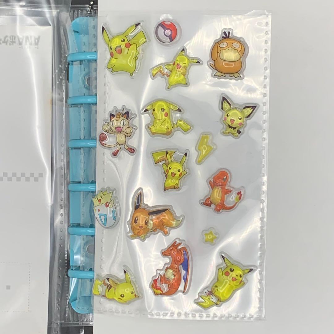 シール帳　完成品　A7 男の子　ポケモンver　②