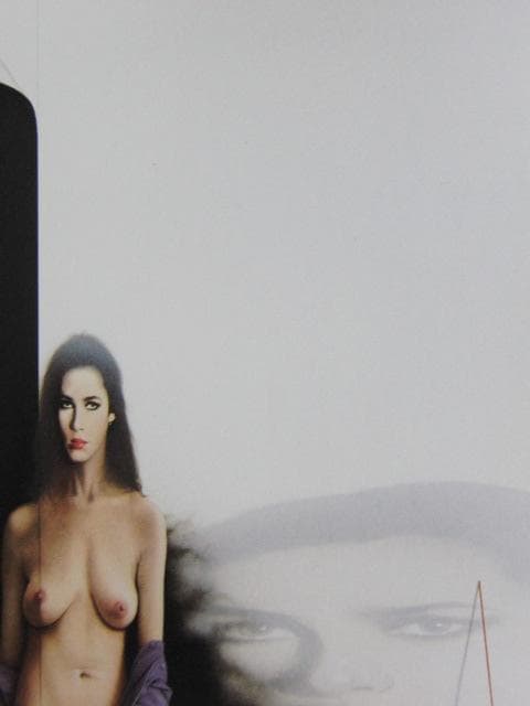 三尾公三、【画室の女C】、希少な大判額装用画集より、美品、日本人画家