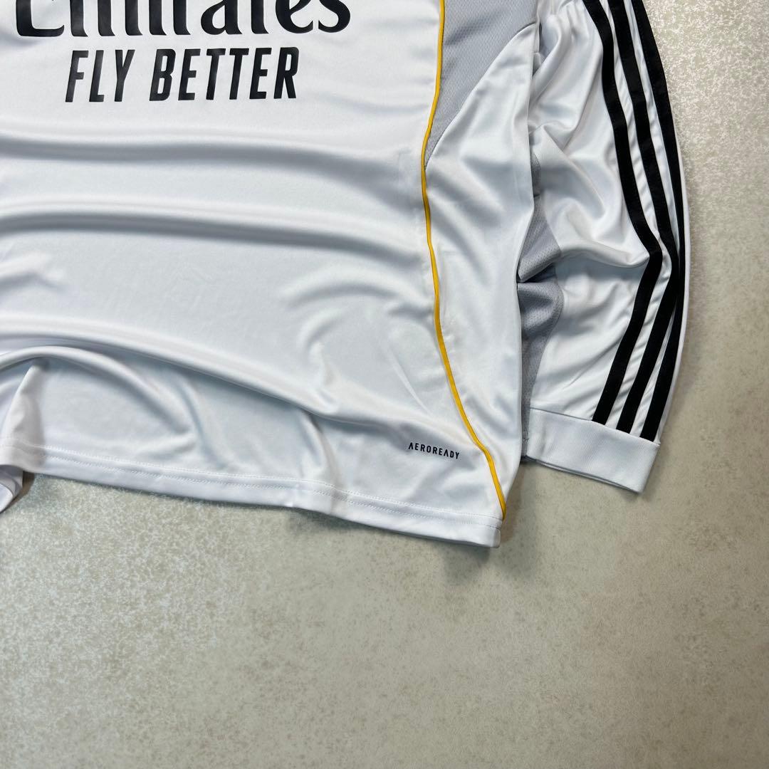 【着画あり】adidas レアル・マドリード ユニフォーム 長袖 新品未使用