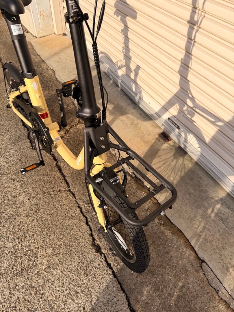 VELMO PICO 電動アシスト自転車 前方バスケット付き