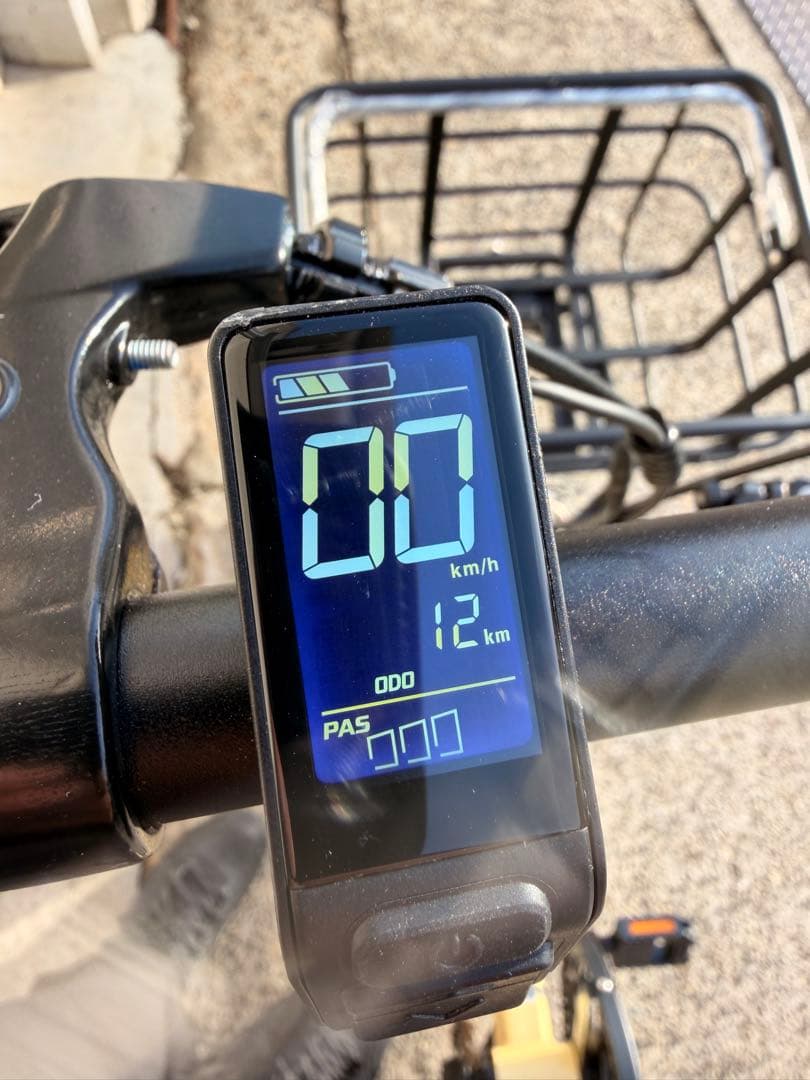 VELMO PICO 電動アシスト自転車 前方バスケット付き