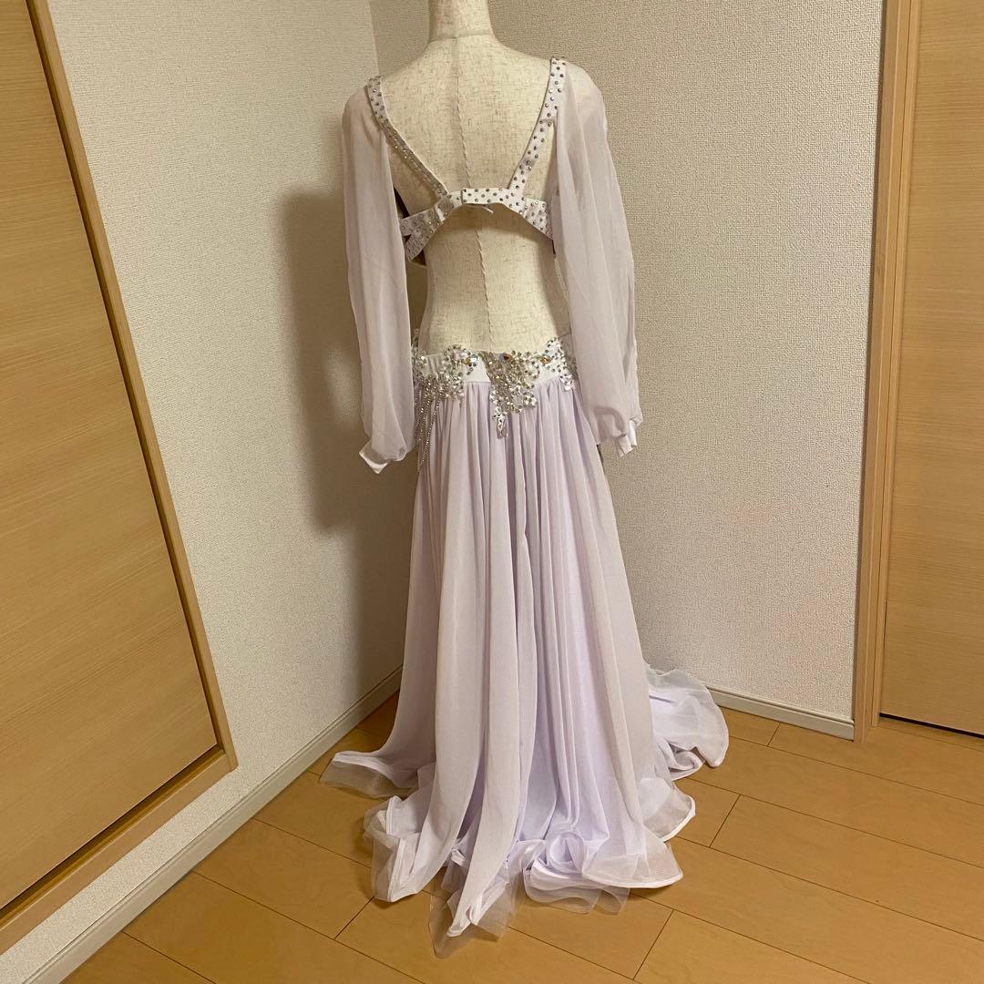 最大値引き！　ベリーダンス　白　XXL