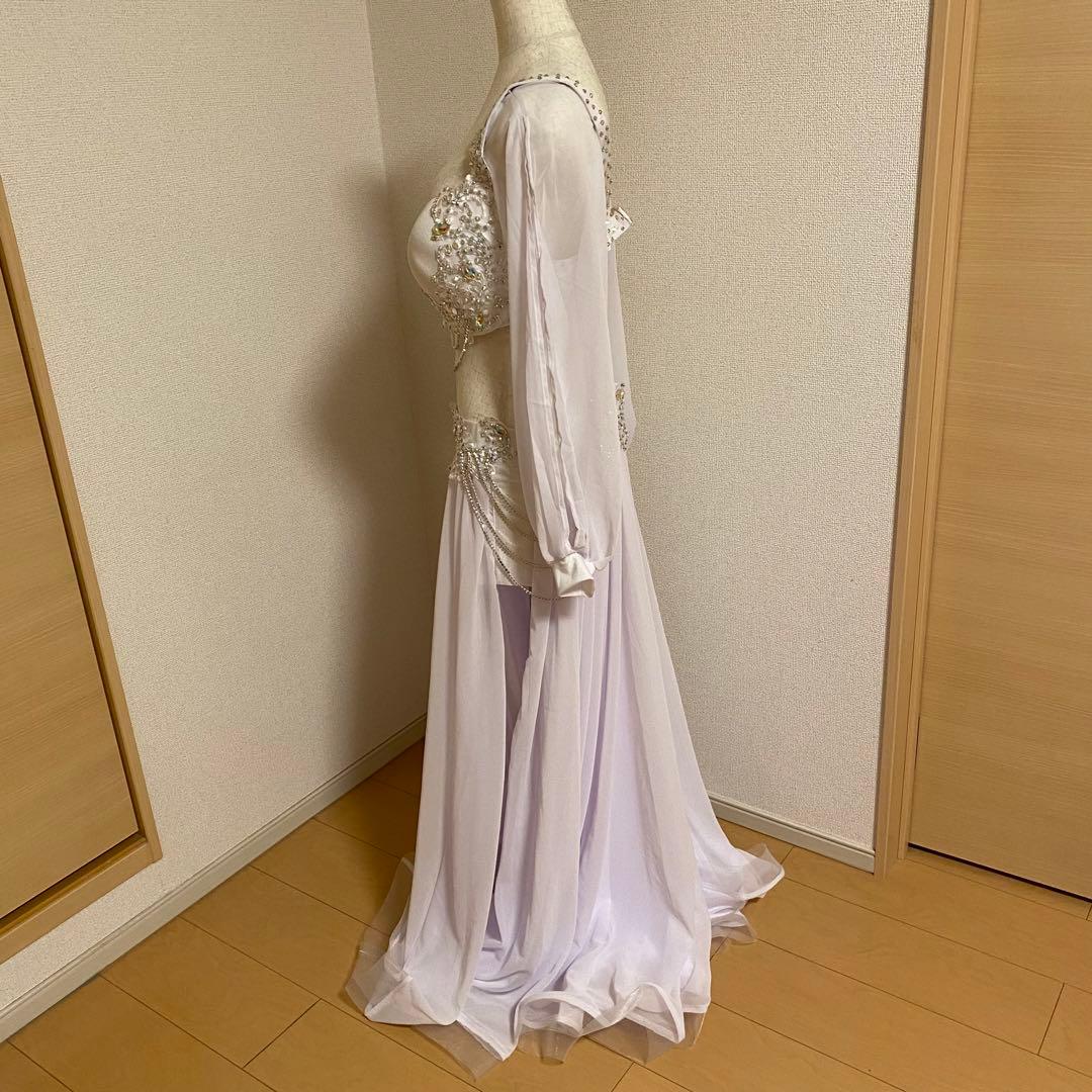 最大値引き！　ベリーダンス　白　XXL