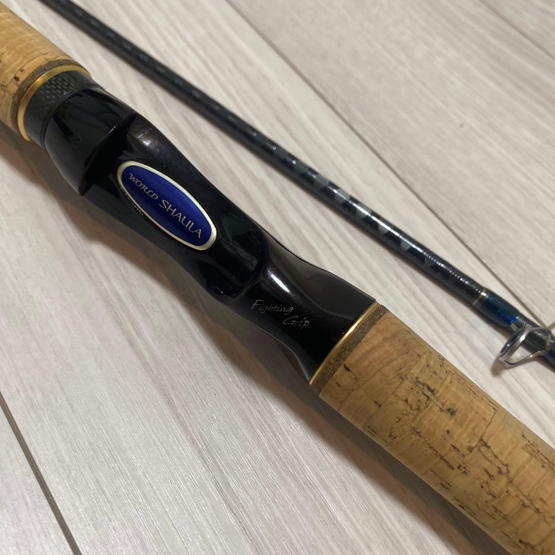 シマノ　ワールドシャウラ ブルー　青　1631FF-2 希少　竿袋有