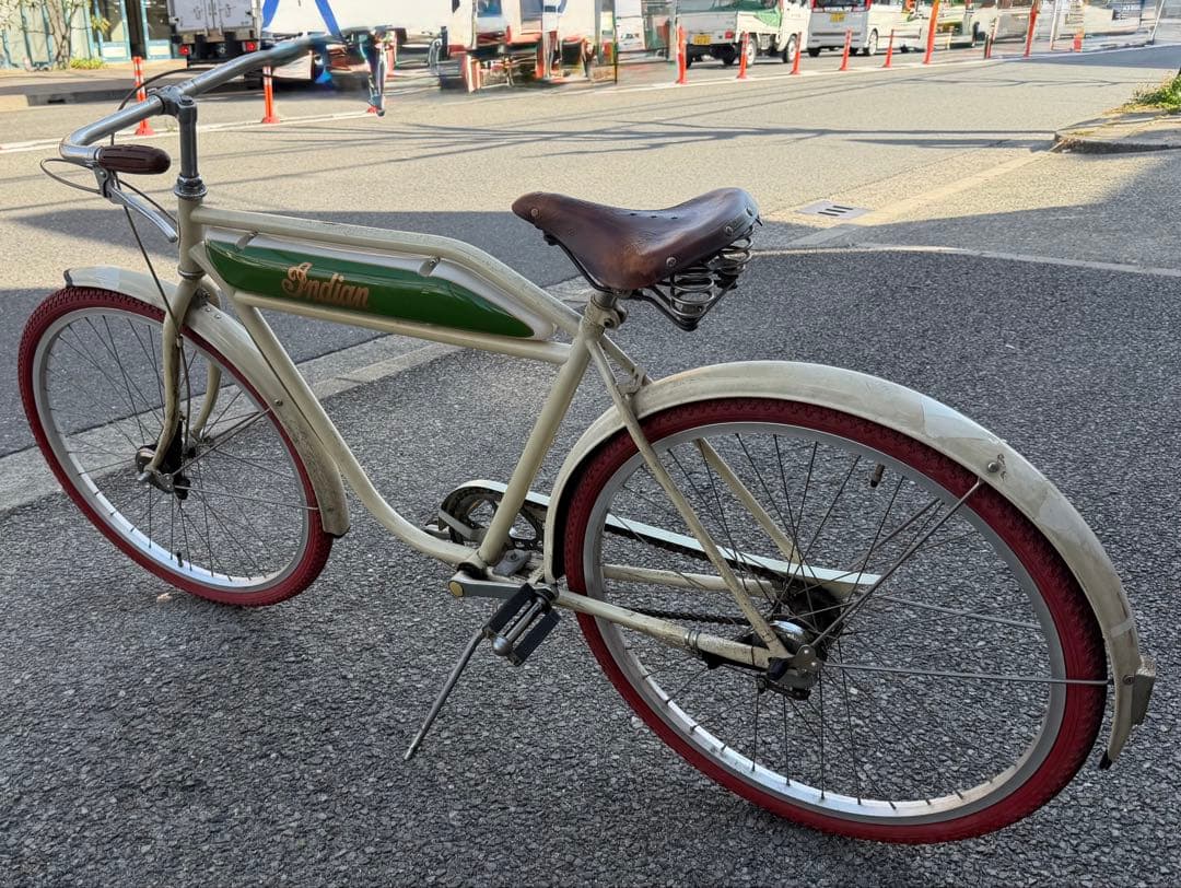 激レア｜丸石自転車 × インディアンモーターサイクル コラボモデル　引き取り限定