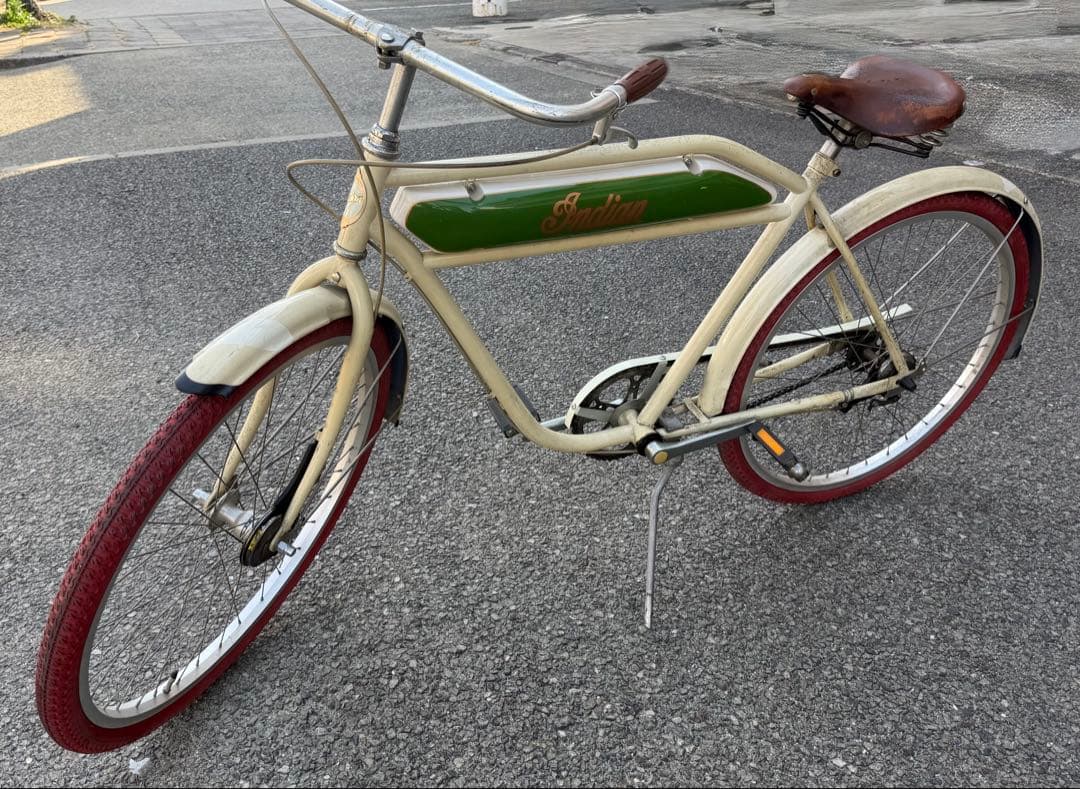 激レア｜丸石自転車 × インディアンモーターサイクル コラボモデル　引き取り限定