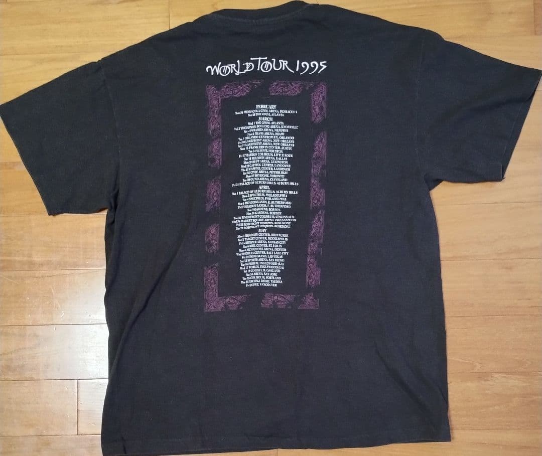 超美品 ワンオク Taka 着用 ペイジ プラント 1995 ツアー Tシャツ
