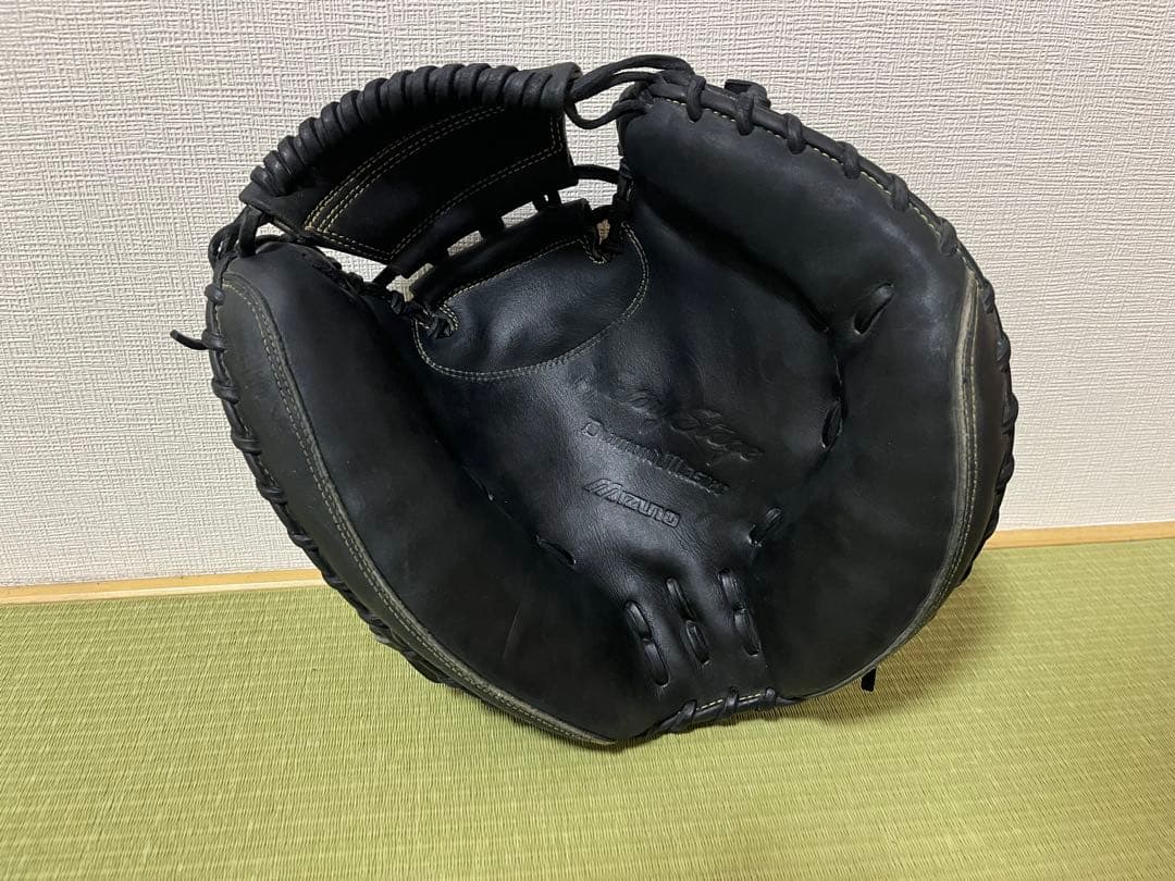 美品　ミズノ ビクトリーステージ少年軟式キャッチャーミットダイヤモンドマスター