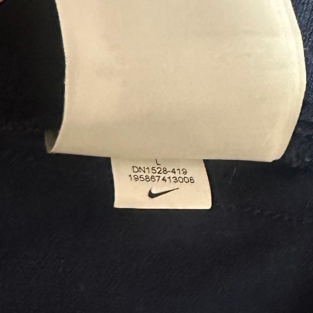 美品 NIKE × CHELSEA FCトラックジャケット Lネイビー 刺繍ロゴ