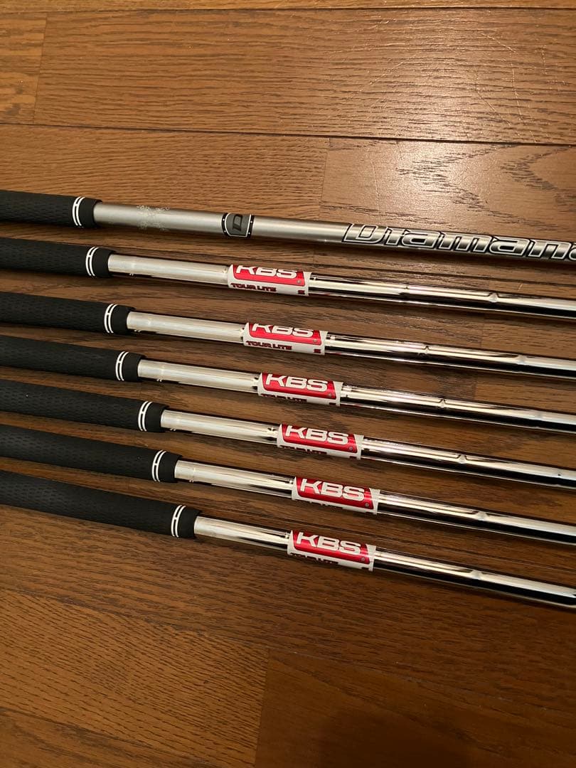 スリクソンzx4 mk2アイアン 7本セットKBSツアー ライト ディアマナ