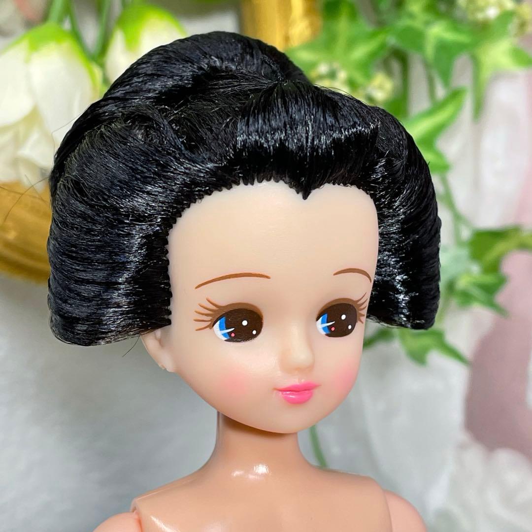 リカちゃん　日本髪風　本体のみ　☆リユース　ハンドメイド　着物