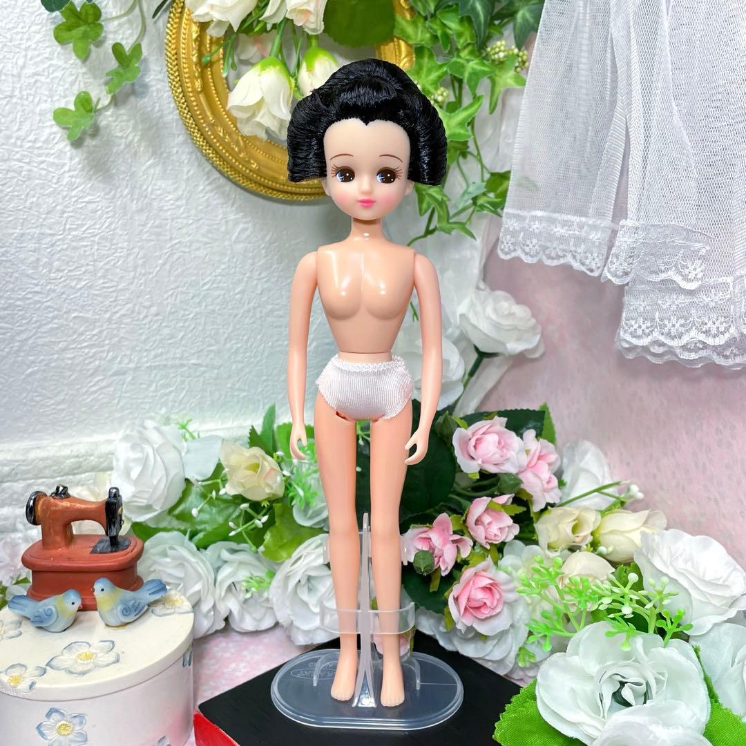 リカちゃん　日本髪風　本体のみ　☆リユース　ハンドメイド　着物