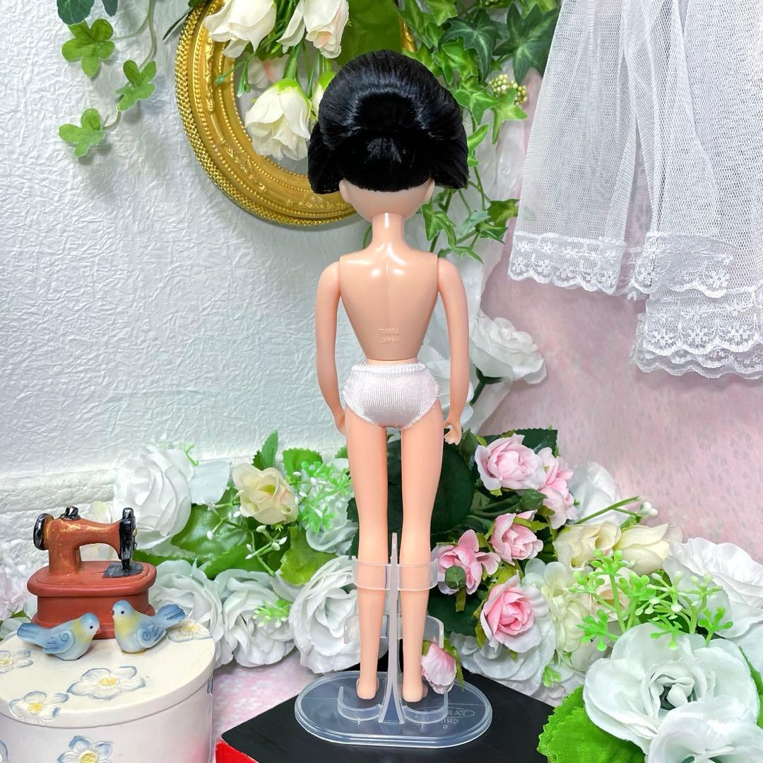 リカちゃん　日本髪風　本体のみ　☆リユース　ハンドメイド　着物
