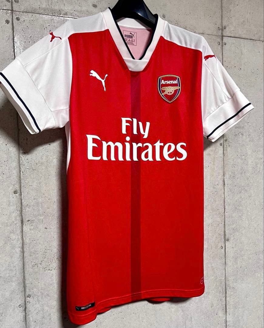 【美品！】16/17 アーセナルFC ホームユニフォーム【Mサイズ】
