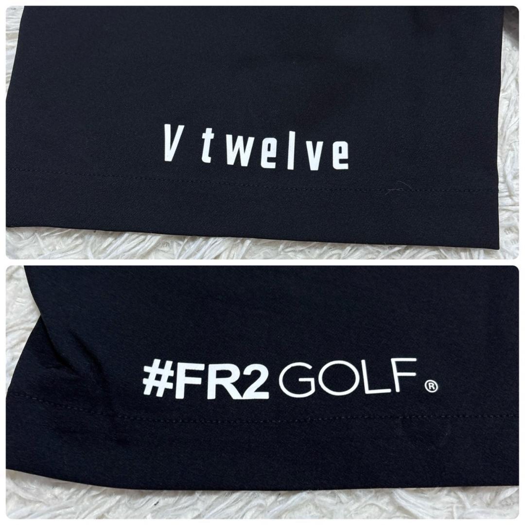 別注 コラボ FR2 GOLF V12 黒 ハーフパンツ ゴルフ L