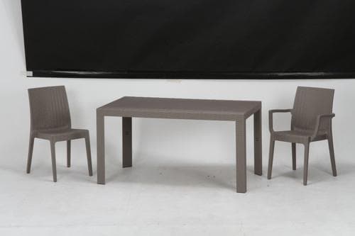 【新品・送料無料】ステラ　テーブル　８０×１４０　グレー