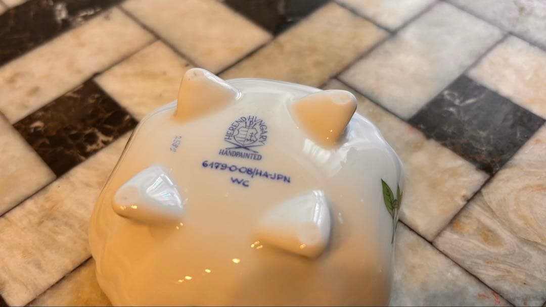herend アポニーグリーン アシツキボックス トマト
