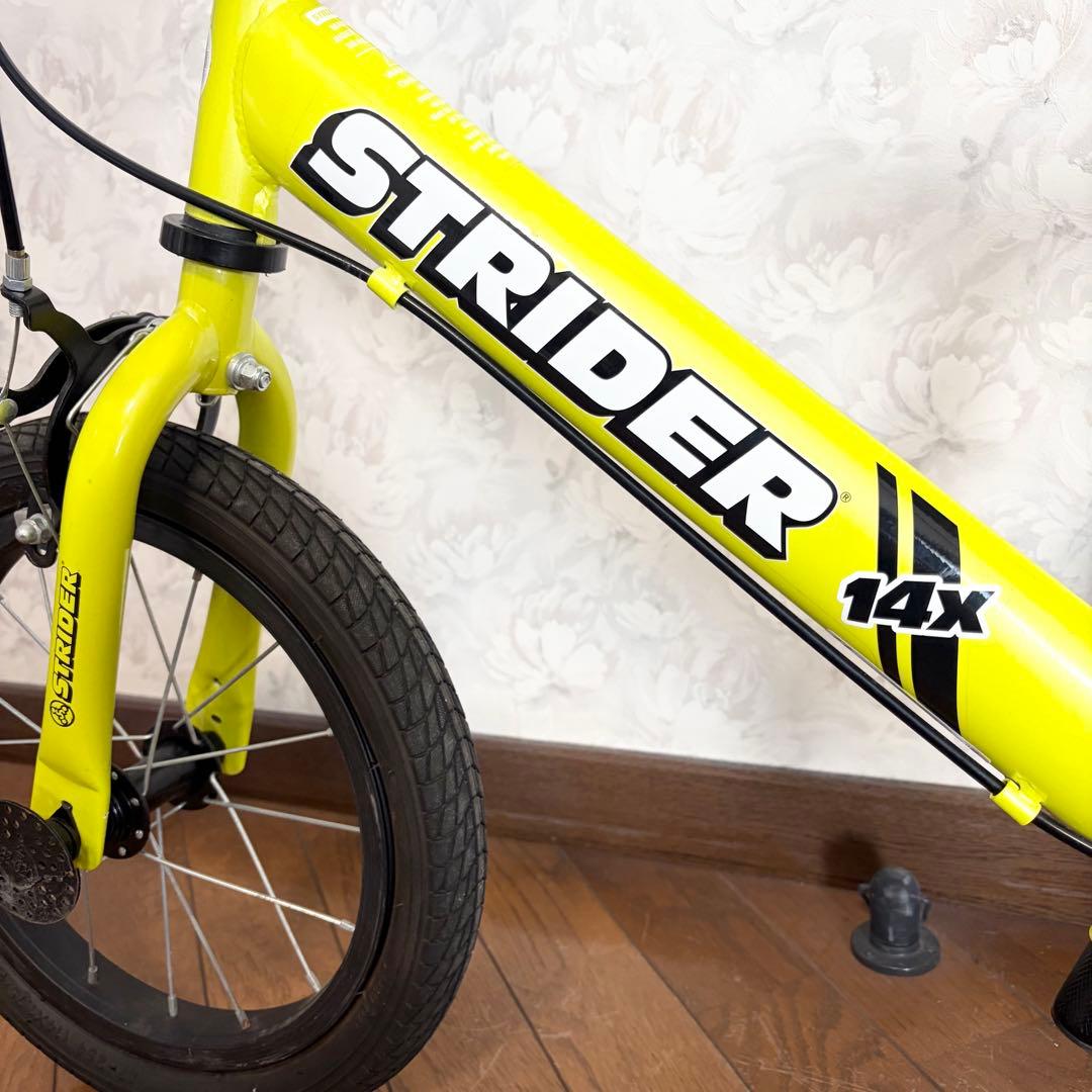STRIDER 14x ストライダー SPORTS ライムイエロー キッズバイク