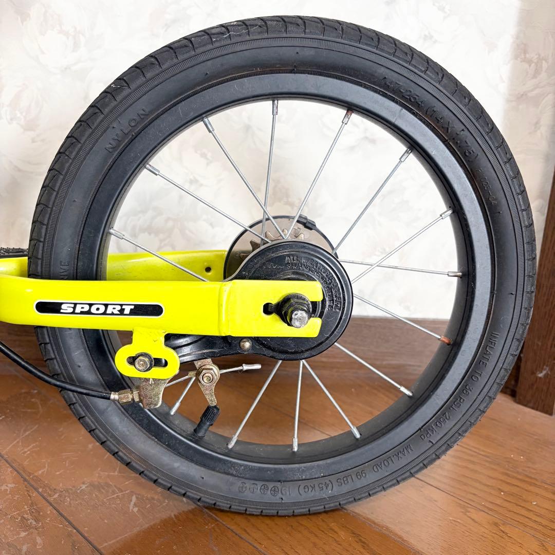 STRIDER 14x ストライダー SPORTS ライムイエロー キッズバイク