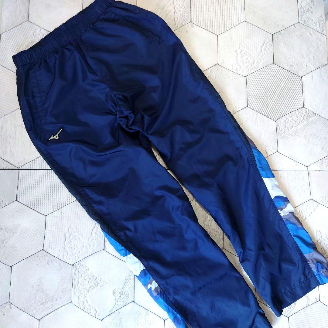 極美品 Mizuno Global Elite セットアップ カモ柄 ナイロン