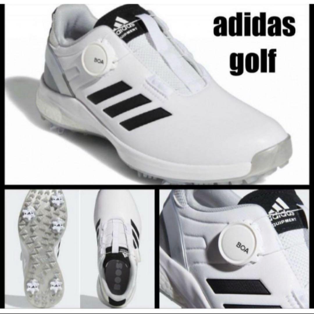 送料無料 新品 adidas GOLF W EQT BOA 21 24.5 BK