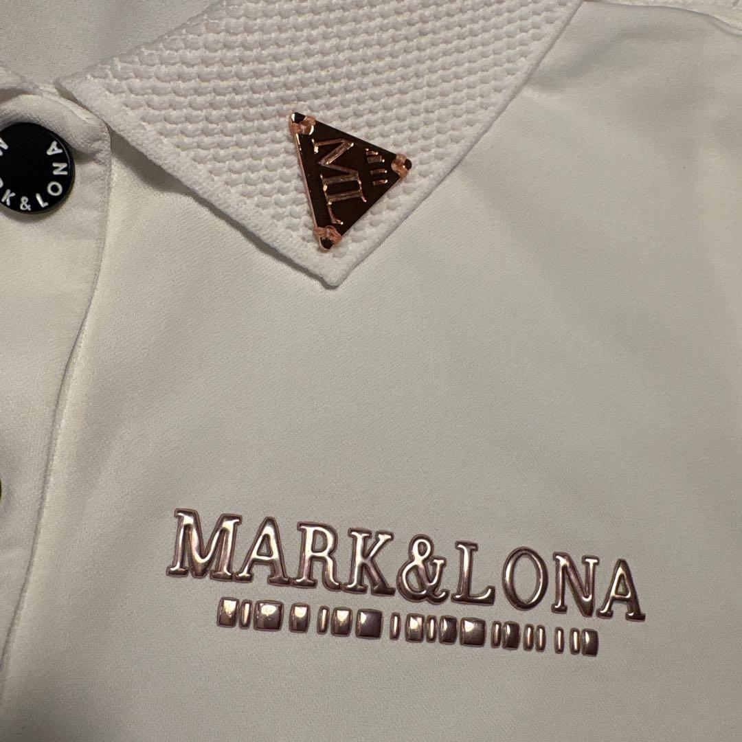 MARK&LONA ポロシャツ 36 ホワイト