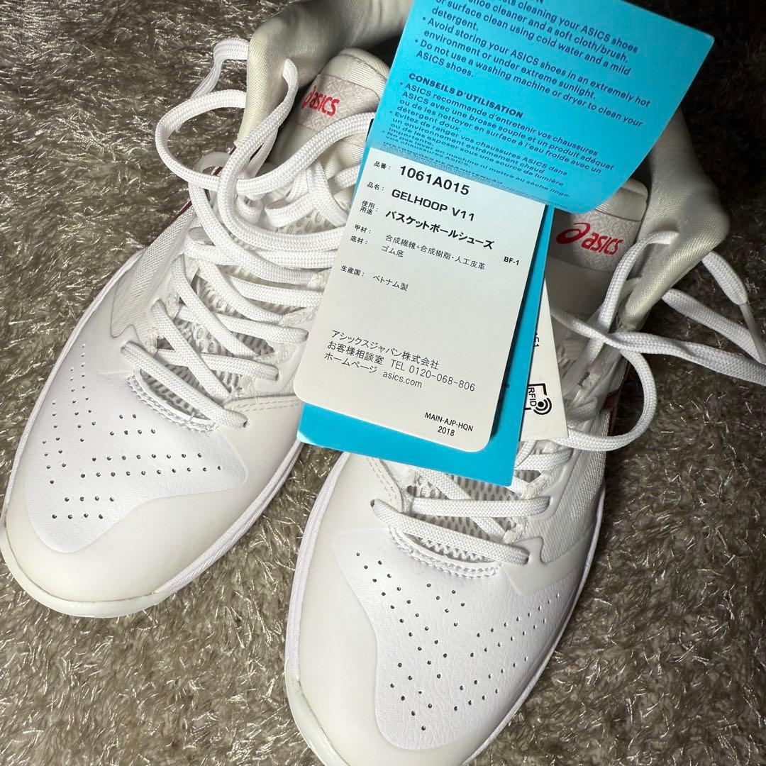 【新品】asics バスケットボールシューズ　ゲルフープ