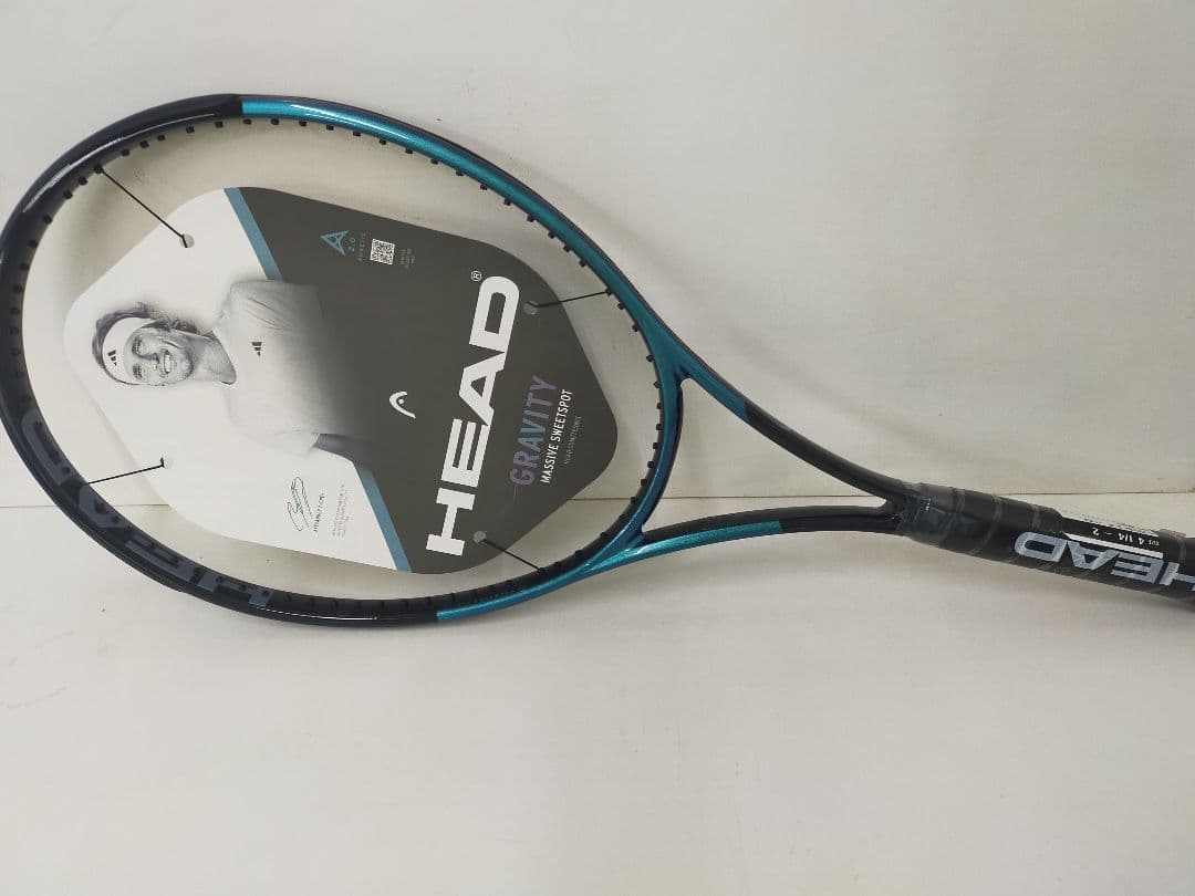 HEAD Gravity MP 2025 テニスラケット 4 1/4