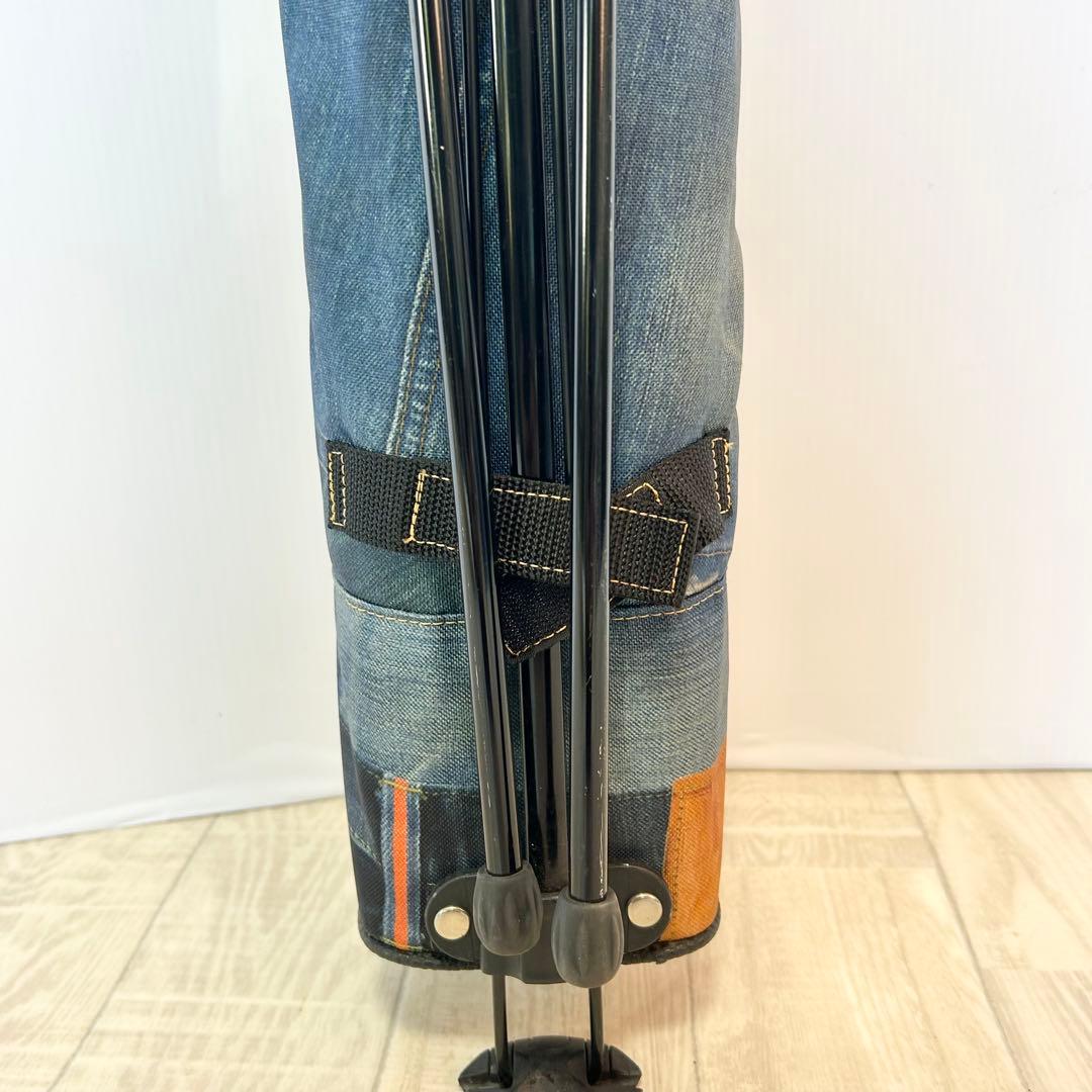 EDWIN GOLF デニム柄セルフスタンド式キャディバッグ