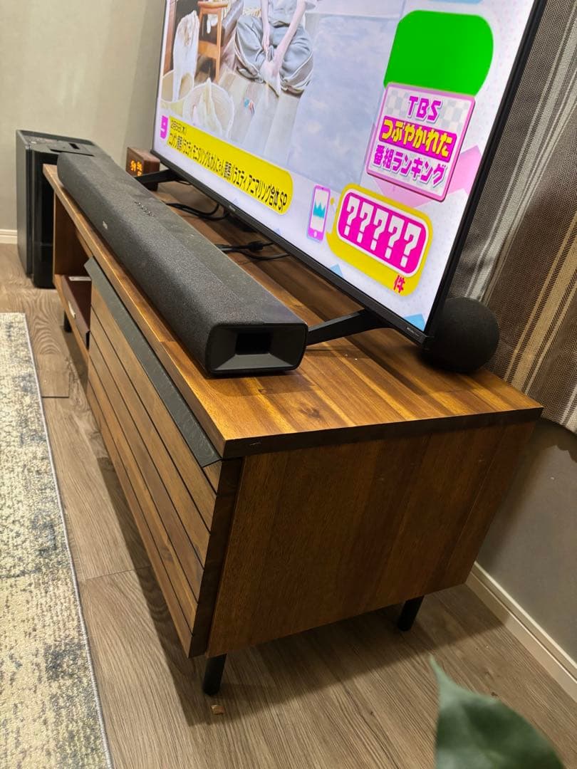 unico SWELLA(スウェラ) テレビボード　120cm 天然木アカシア