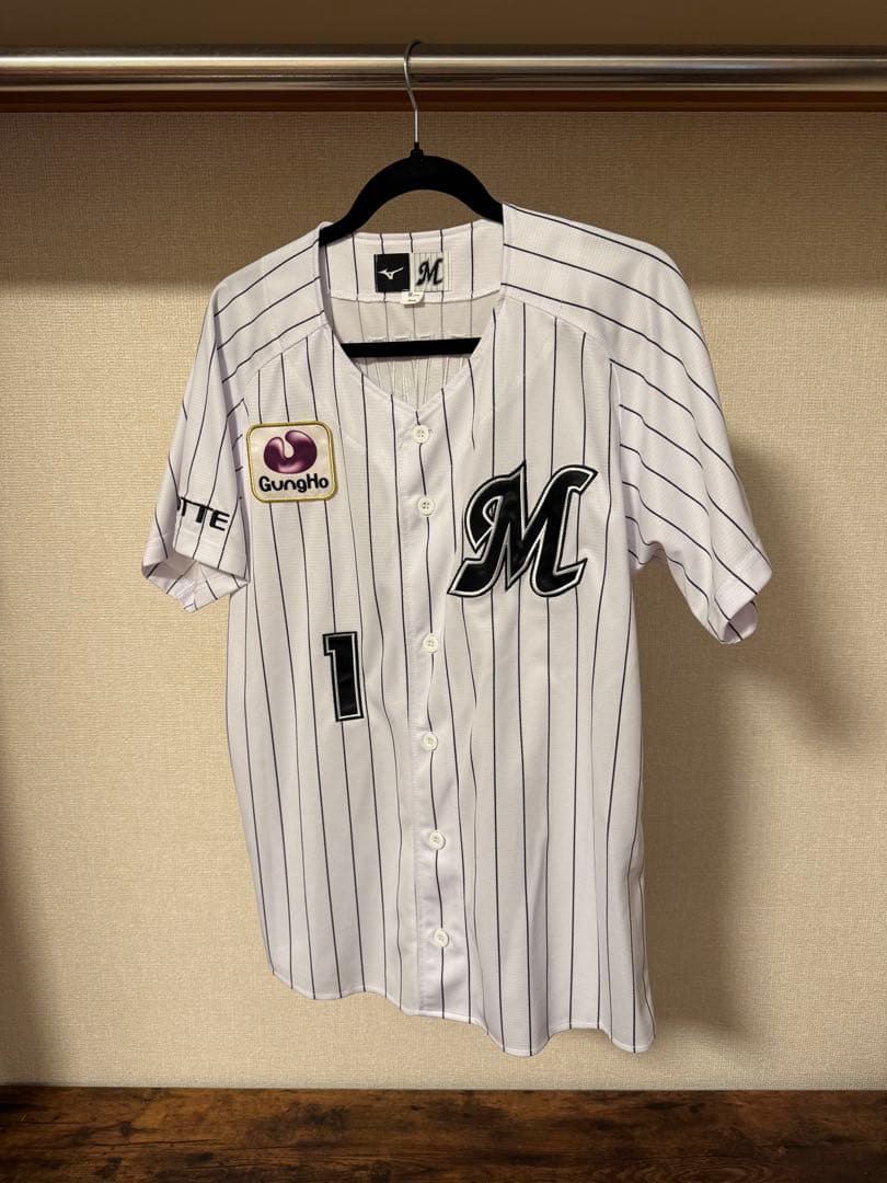 千葉ロッテマリーンズ ユニフォーム FUJIWARA 1 M