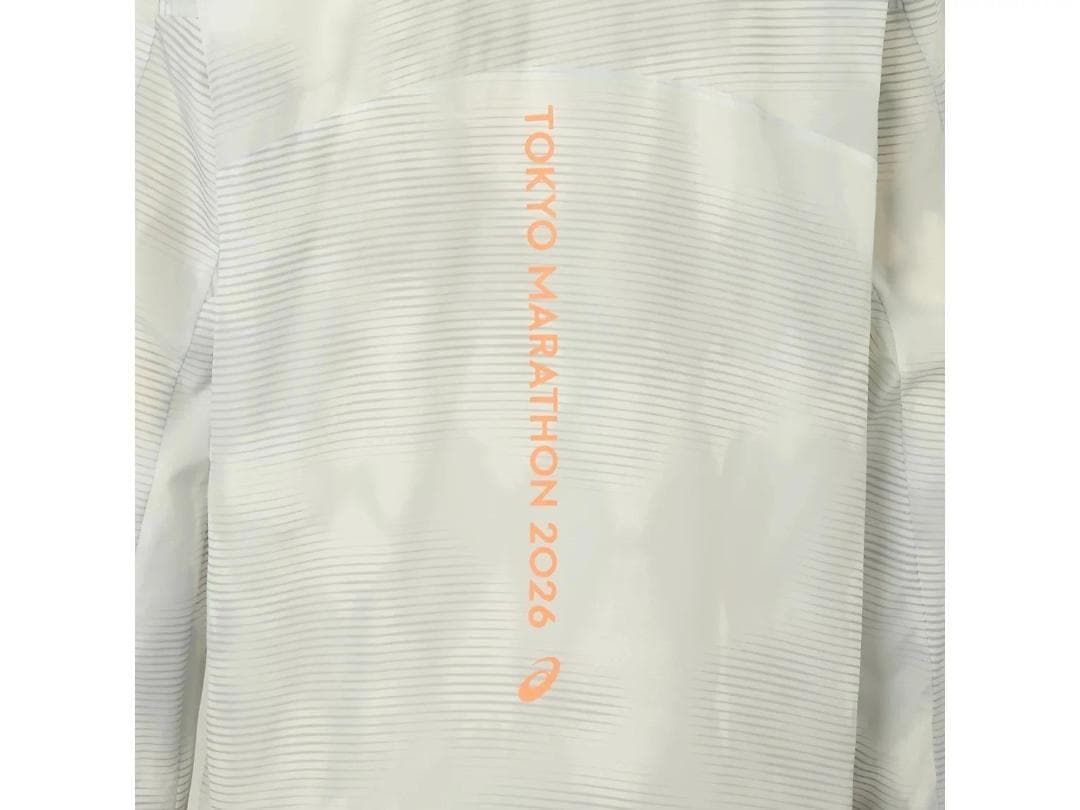 ASICS東京マラソン2026RUN TOKYOウィンドブレーカーホワイト2XL