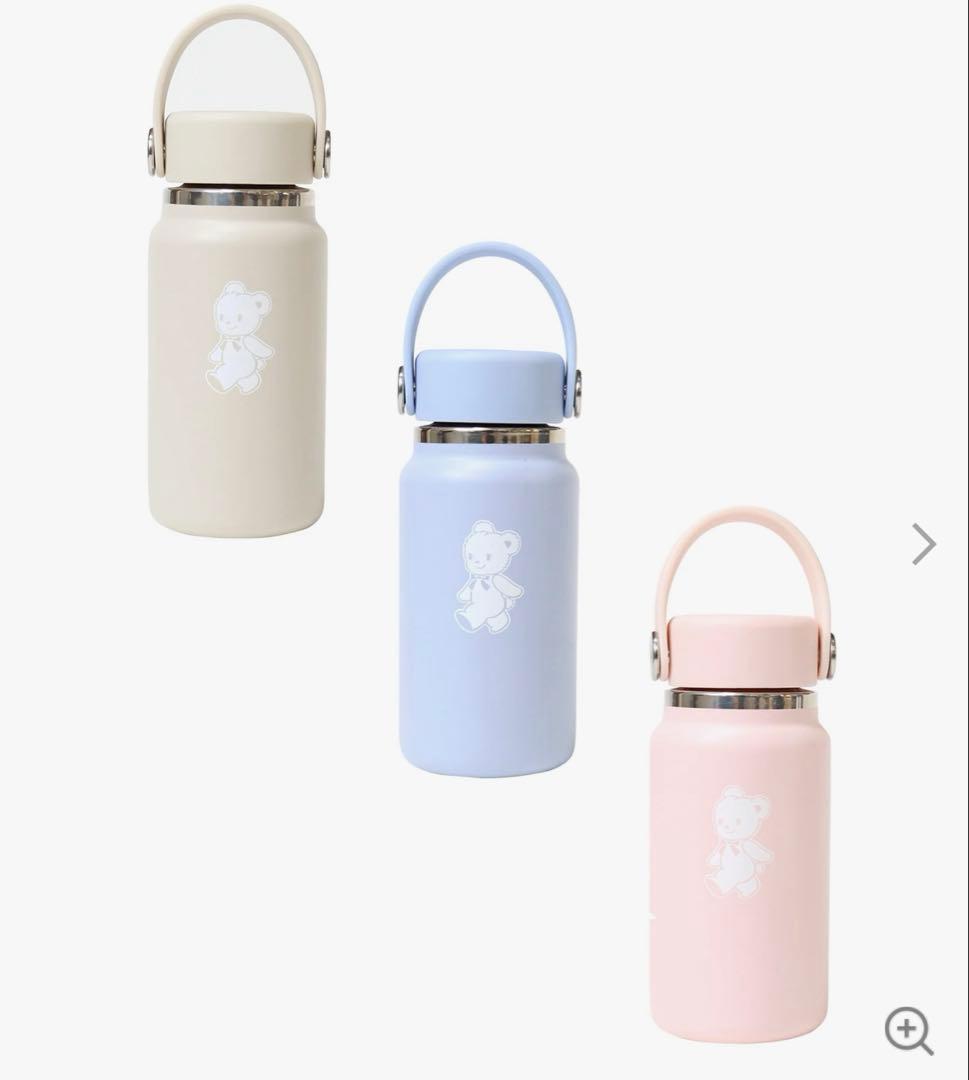 【familiar♡】ハイドロフラスクステンレスボトル（200ml）ベージュ