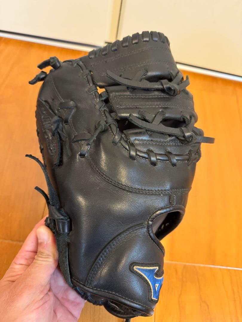 【つっつ】ファーストミット左利き用　ジュニア野球グローブ 軟式用ミズノ