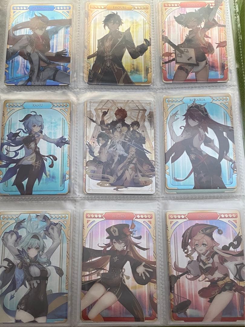原神　メタルカード