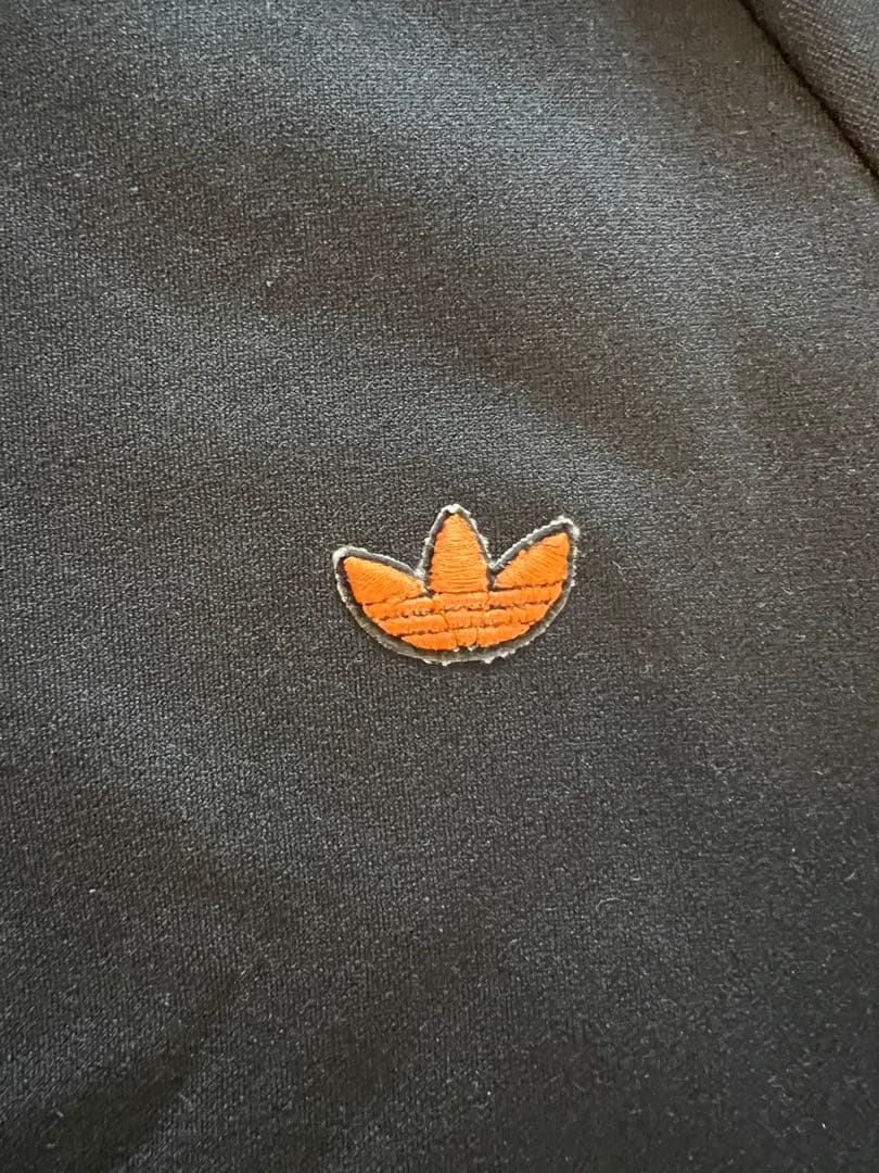 70s adidas ジャージ トラックジャケット ブラック 3号