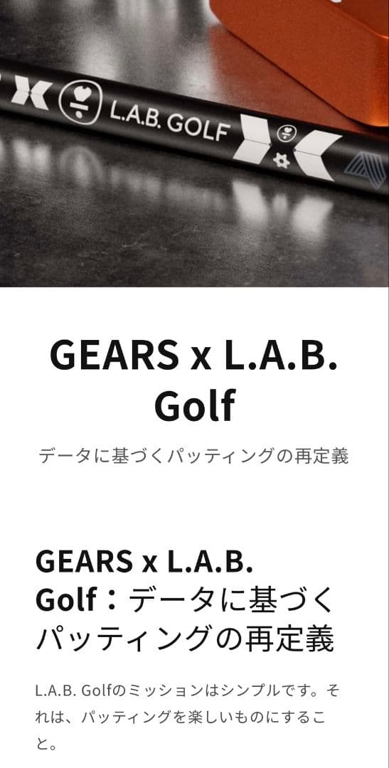 ◆超美品◆L.A.B. GOLF ZO パター 定価165000円