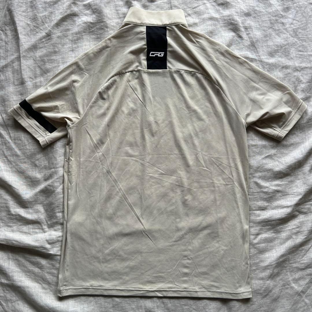 ［新品・未使用品］シーピージーゴルフ ハーフジップショートスリーブトップ S