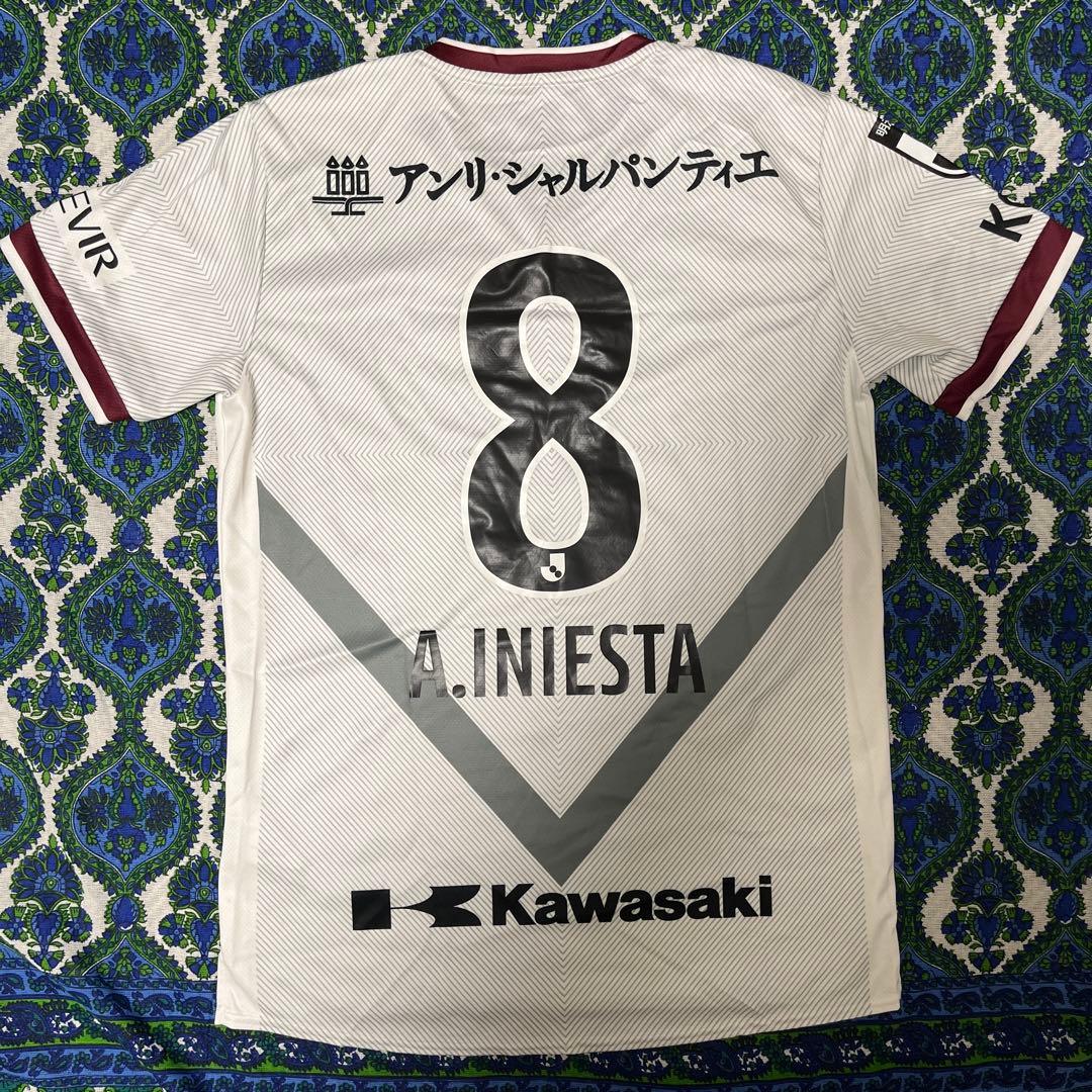 ヴィッセル神戸　8番　アンドレス・イニエスタ　ユニフォーム　アウェー
